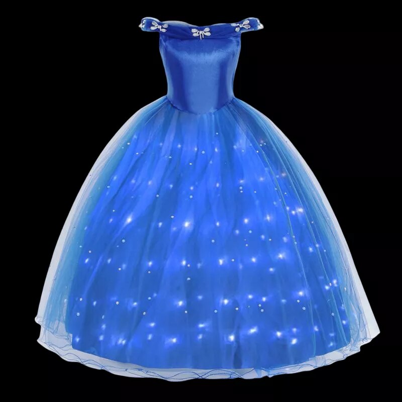 Cinderella Princess LED Light Up Dress