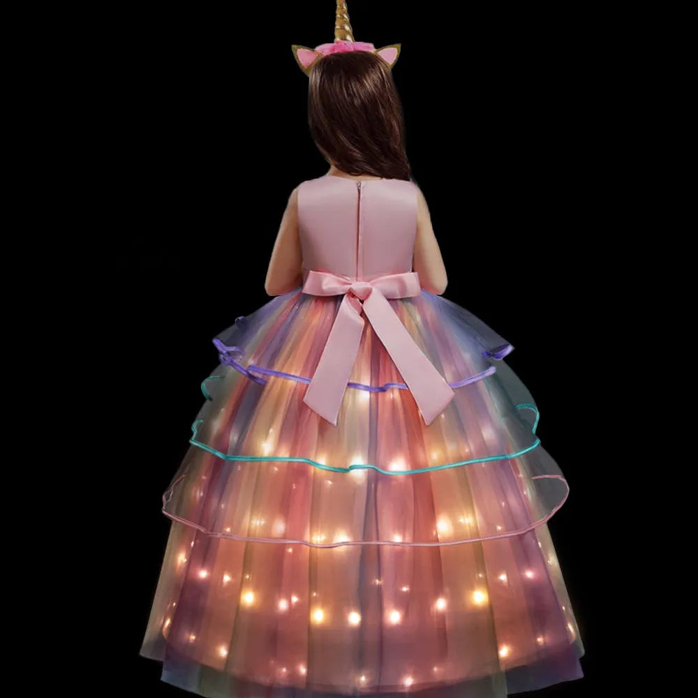 Unicorn Party LED Light Up Dress