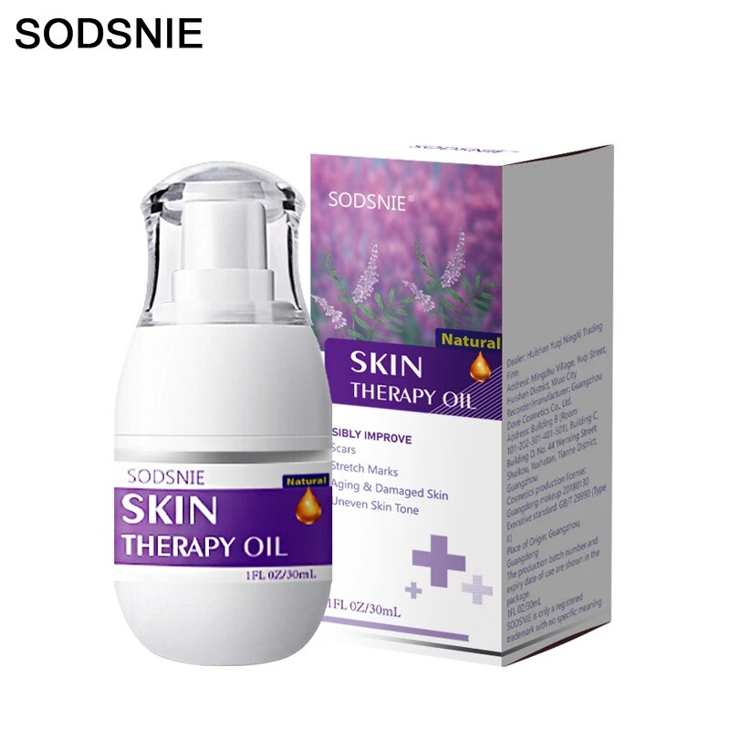 Skin Therapy Oil - Remove Cellulite, Stretch Marks, Surgical Scars, Burns Anit-Aging Skin Care 30ml