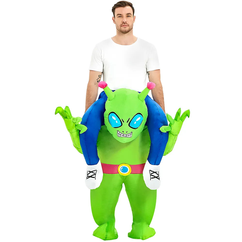 Kids Adult ET Alien Inflatable Costume