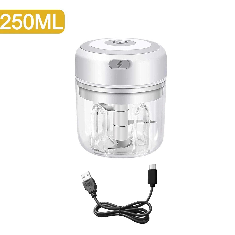 Mini Electric Veggie Chopper Food Processor