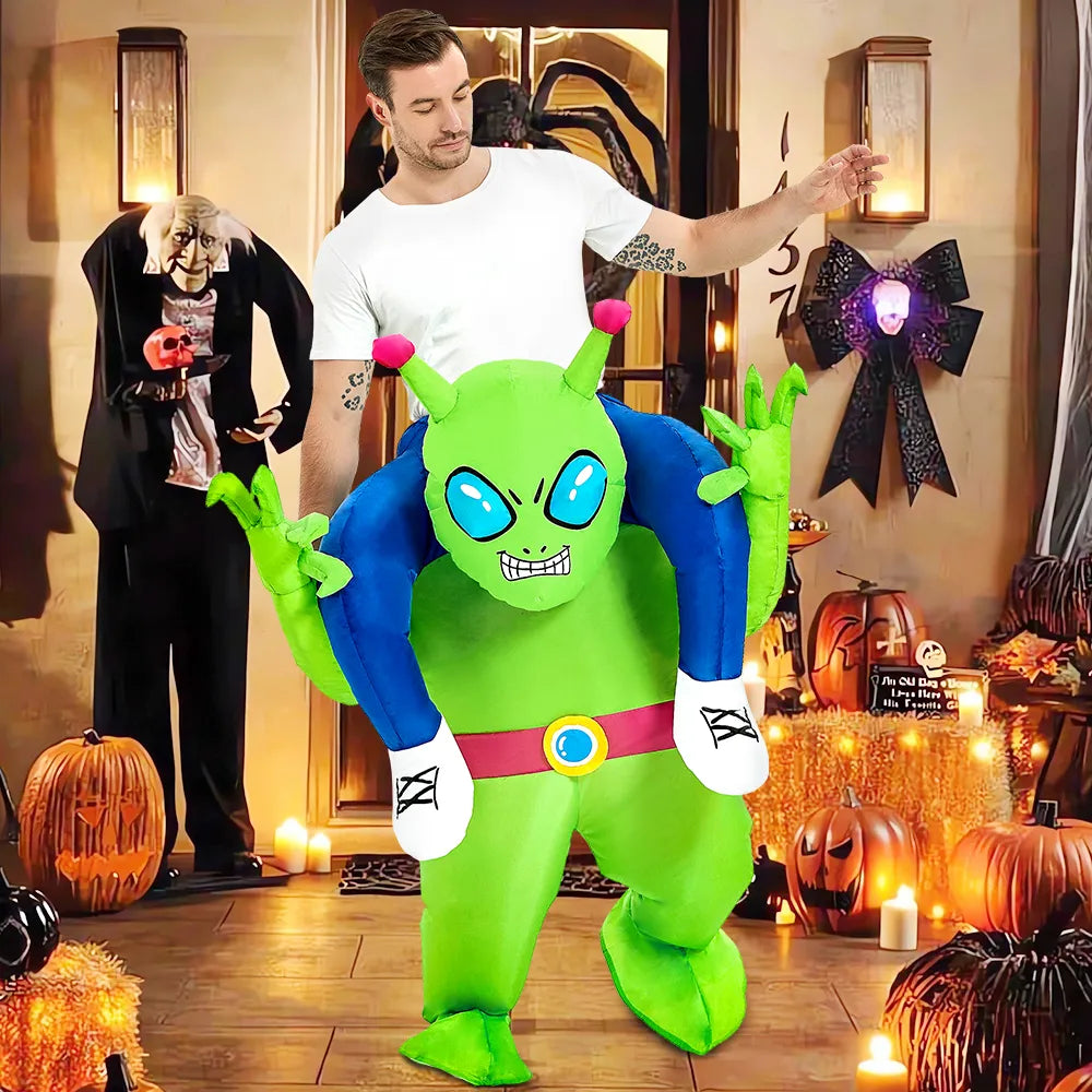 Kids Adult ET Alien Inflatable Costume