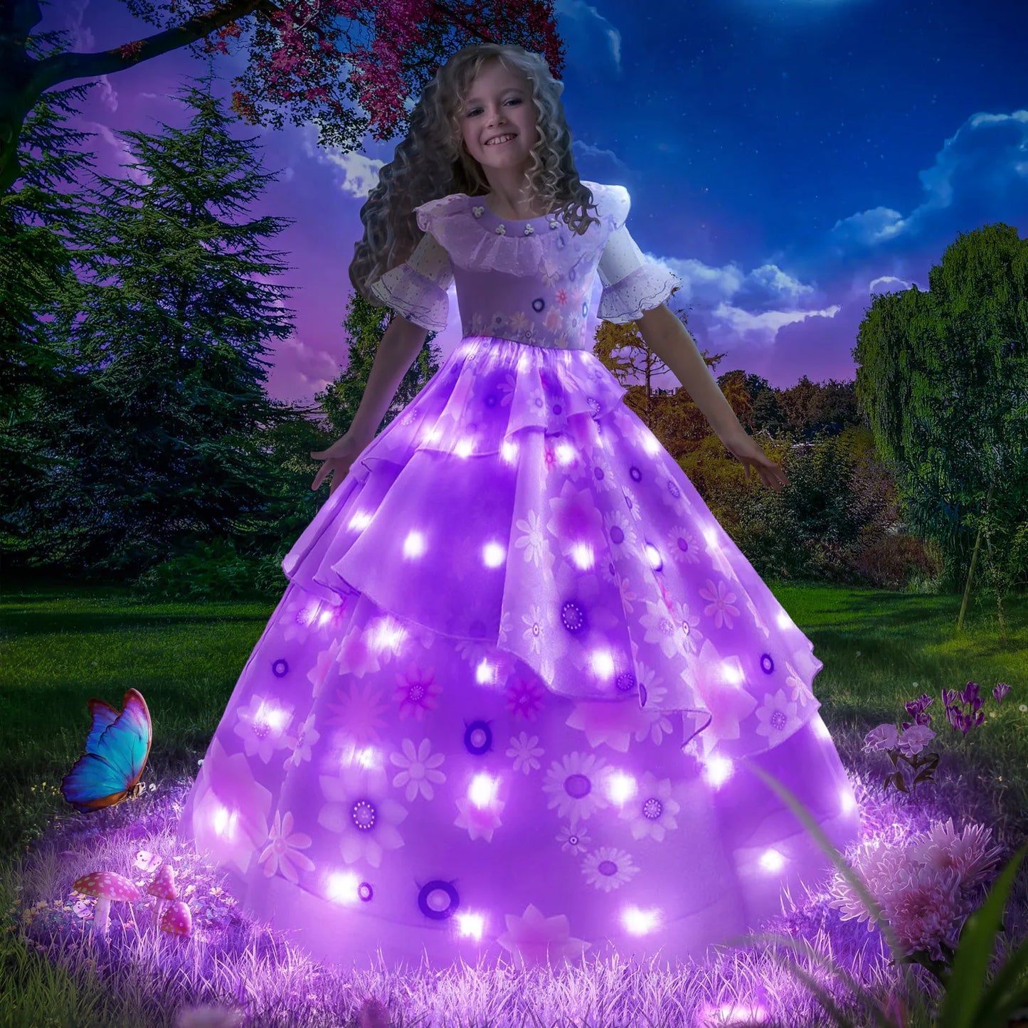 Encanto Mirabel and Isabela LED Light Up Dress