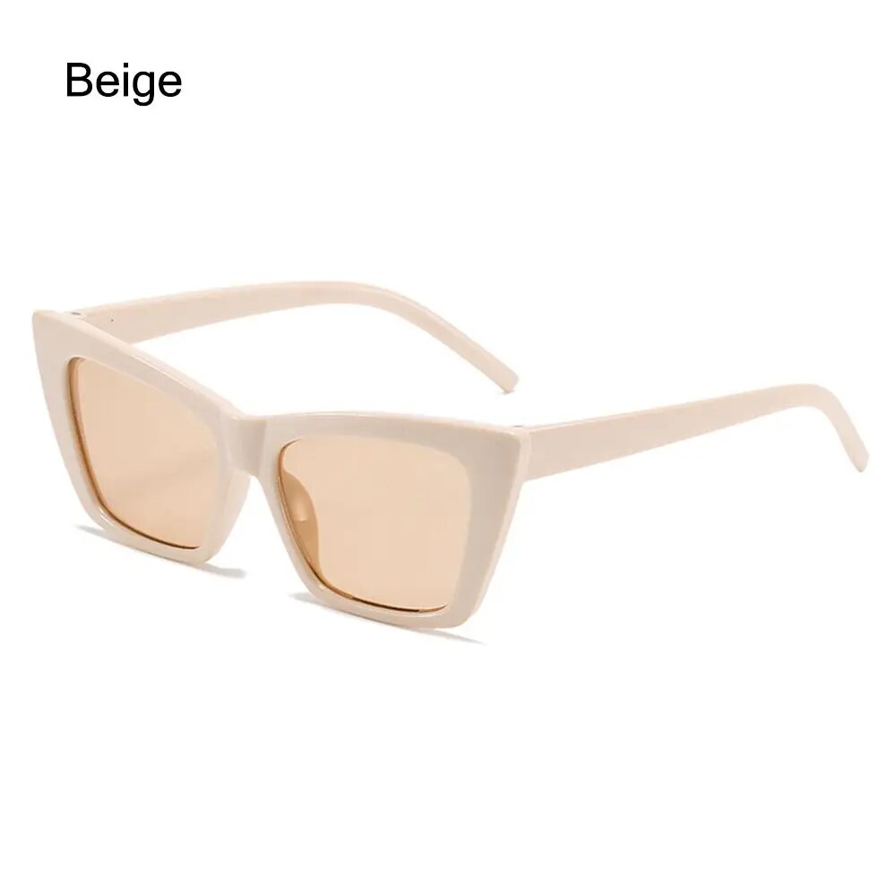 Trendy Square Fashion Cat Eye Sunglasses