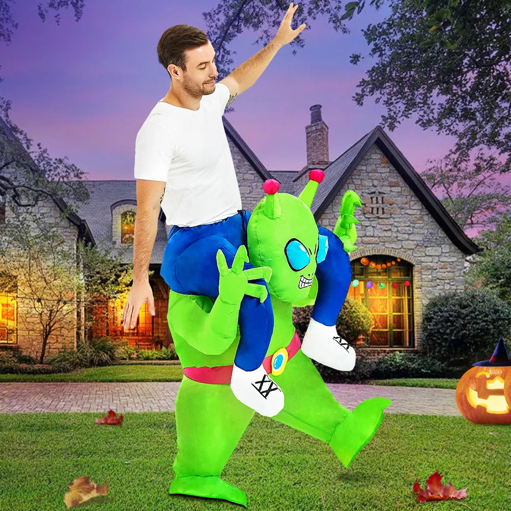 Kids Adult ET Alien Inflatable Costume