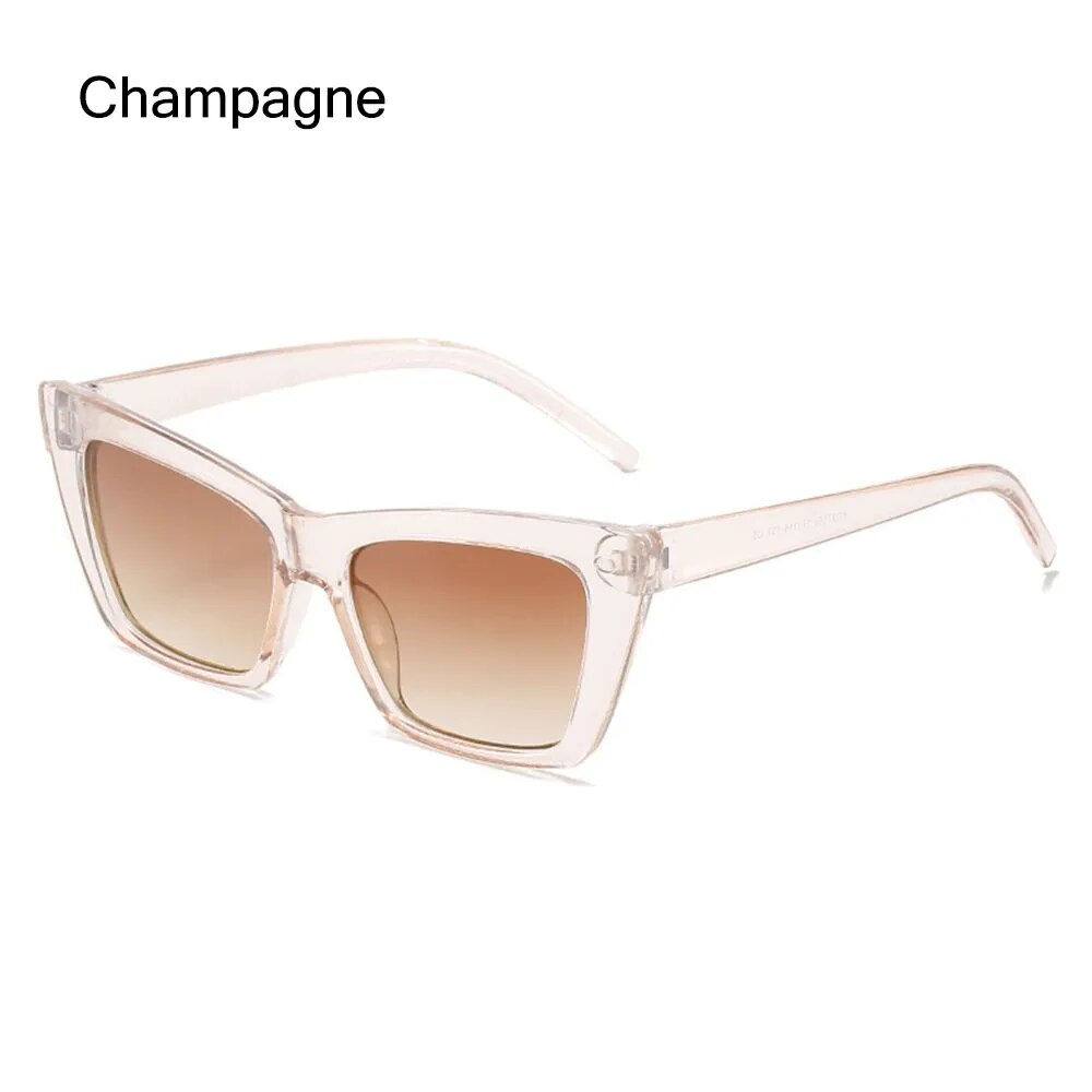 Trendy Square Fashion Cat Eye Sunglasses