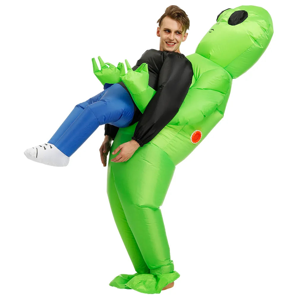 Kids Adult ET Alien Inflatable Costume