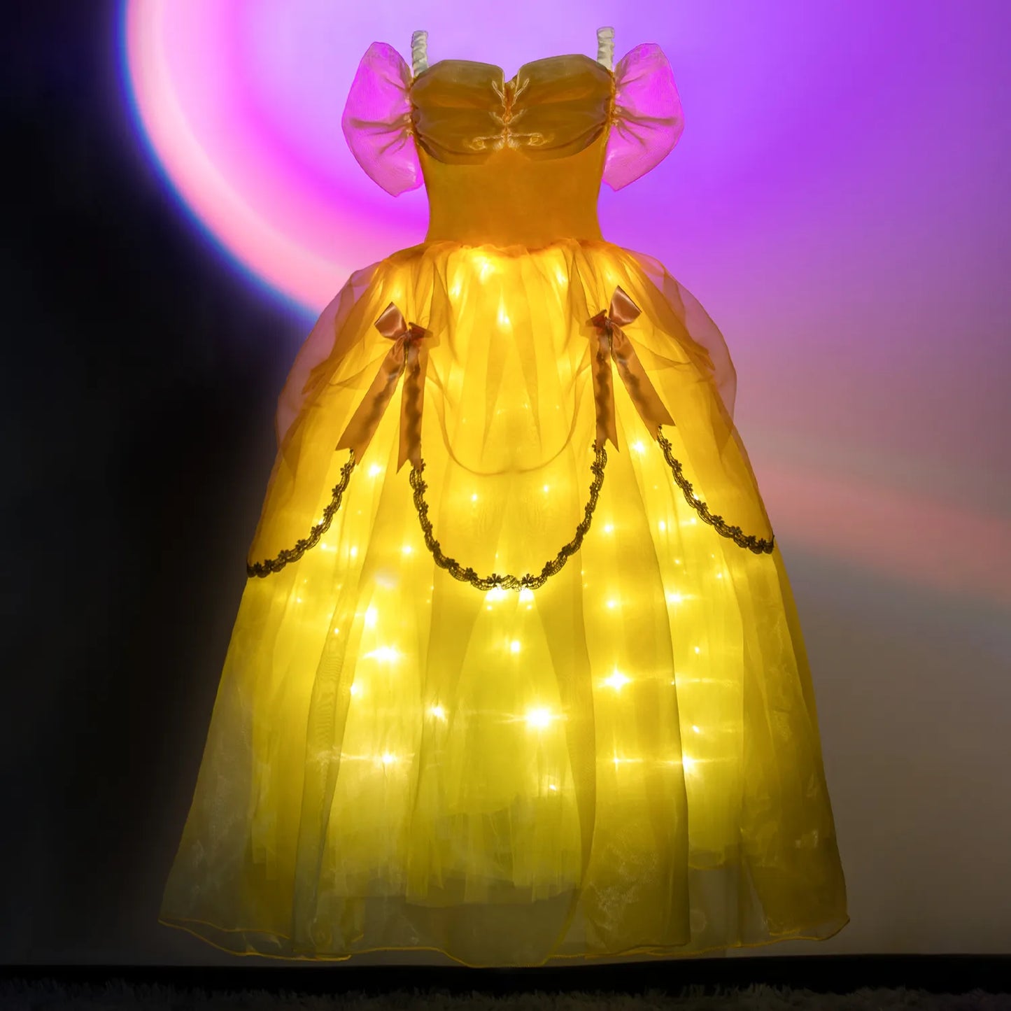 Beauty and The Beast Princess Belle LED Light Up Dress