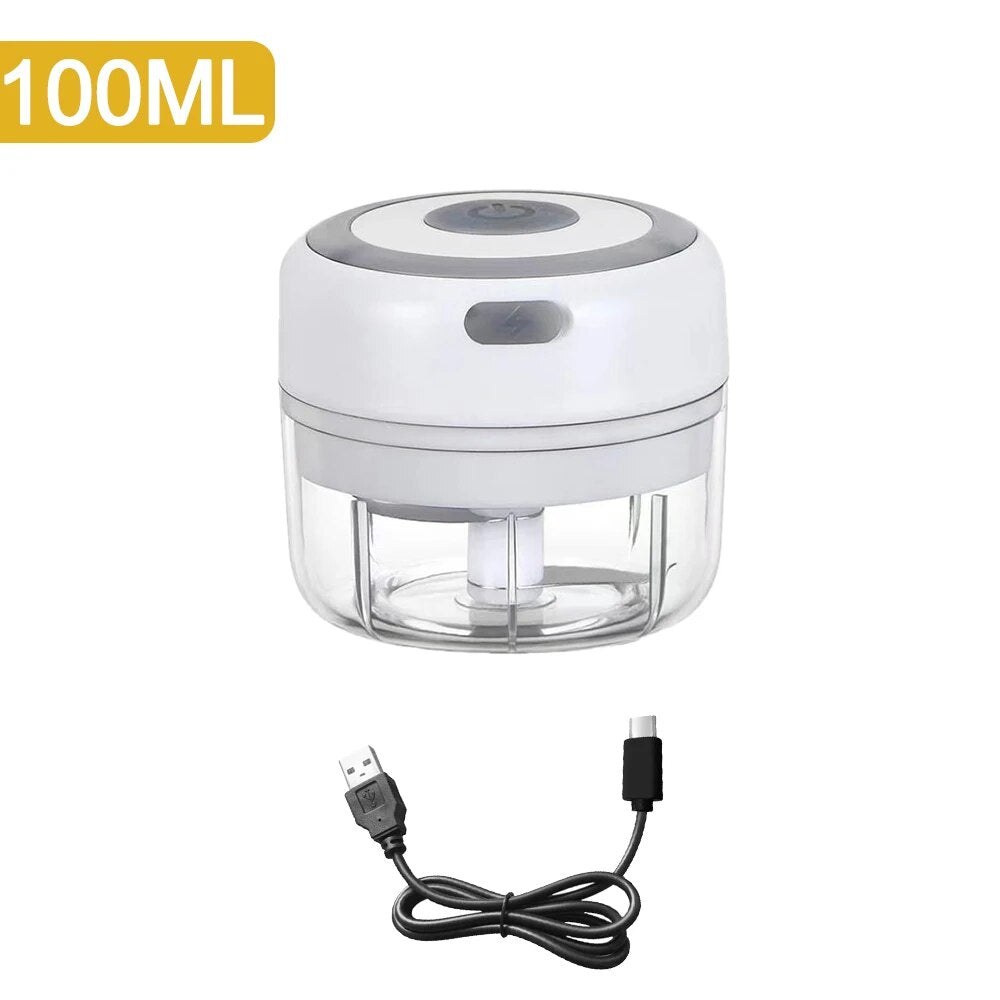 Mini Electric Veggie Chopper Food Processor