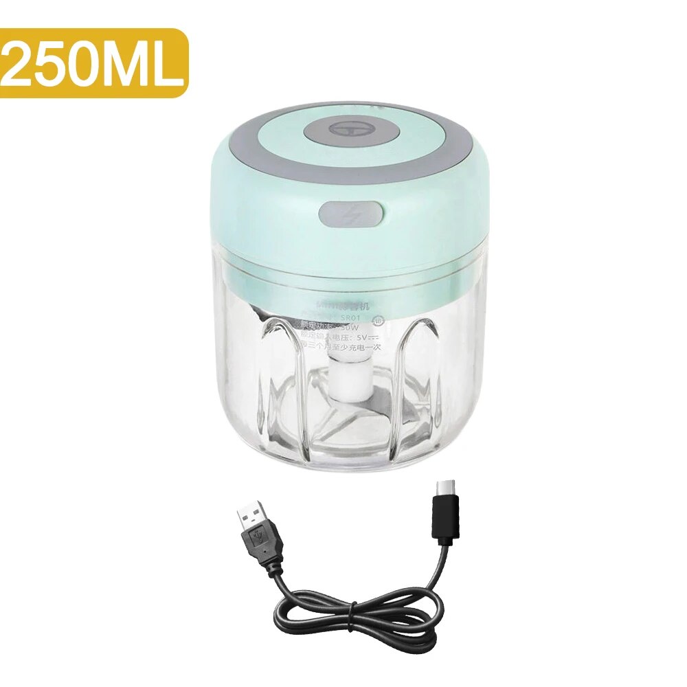 Mini Electric Veggie Chopper Food Processor