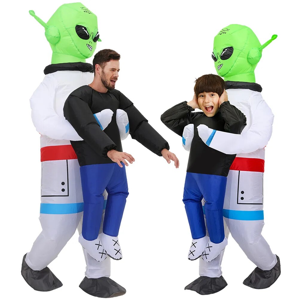 Kids Adult ET Alien Inflatable Costume