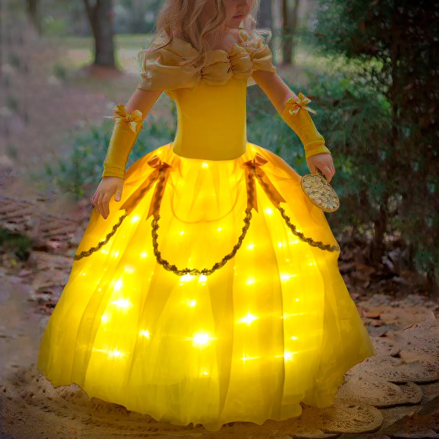 Beauty and The Beast Princess Belle LED Light Up Dress