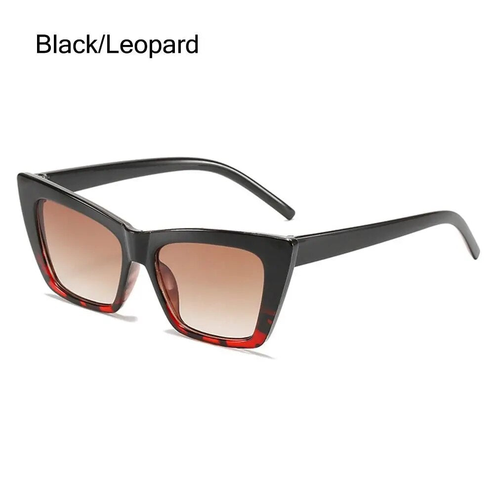 Trendy Square Fashion Cat Eye Sunglasses