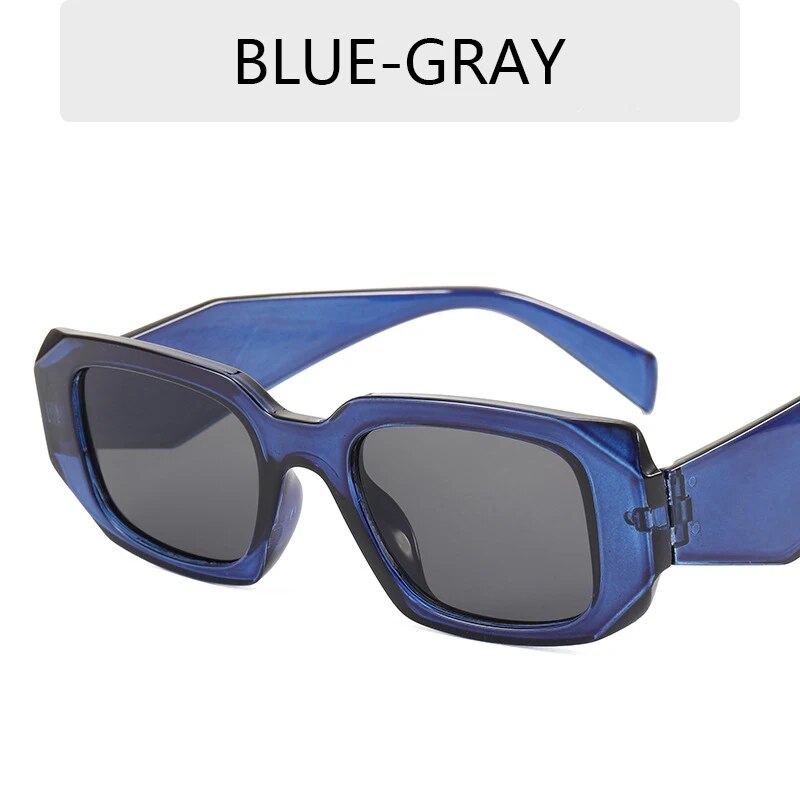 Polygon Rectangle Frame Sunglasses