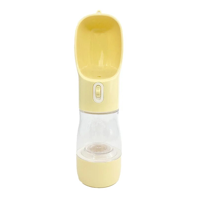 Portable Pet Travel Water Bottle Multifunction for Food and Drinking