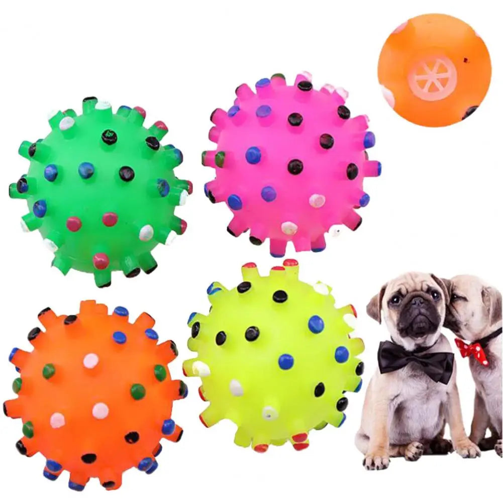 Interactive Pet Training Squeaky Ball