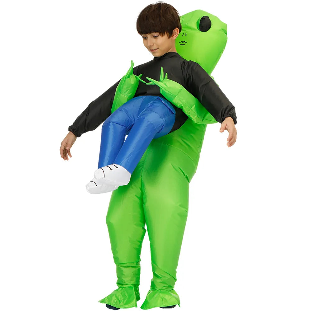 Kids Adult ET Alien Inflatable Costume