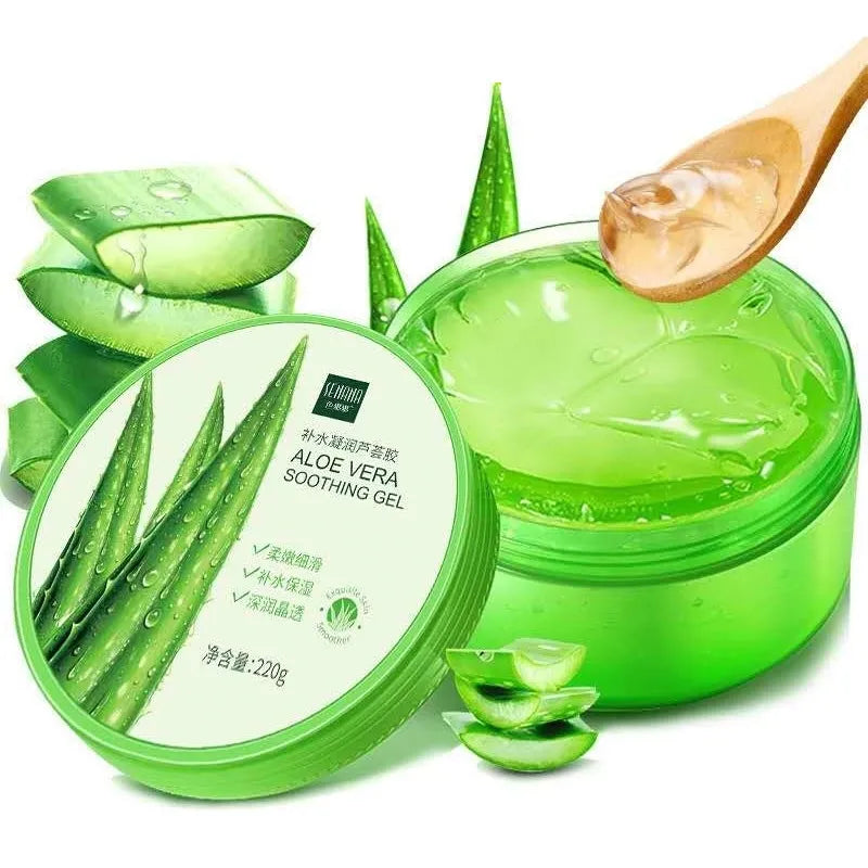 Aloe Vera Gel Natural Face Creams Moisturizer - Acne Treatment, Sun Repair Cream, Skin Care Smoothing