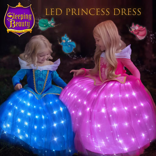 Sleeping Beauty Aurora Princess LED Dress