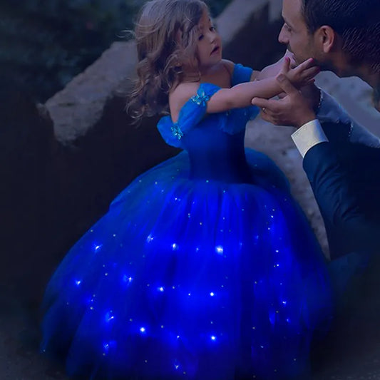 Cinderella Princess LED Light Up Dress