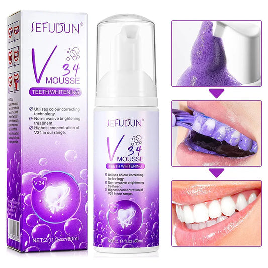 Oral Care Teeth Whitening Mousse