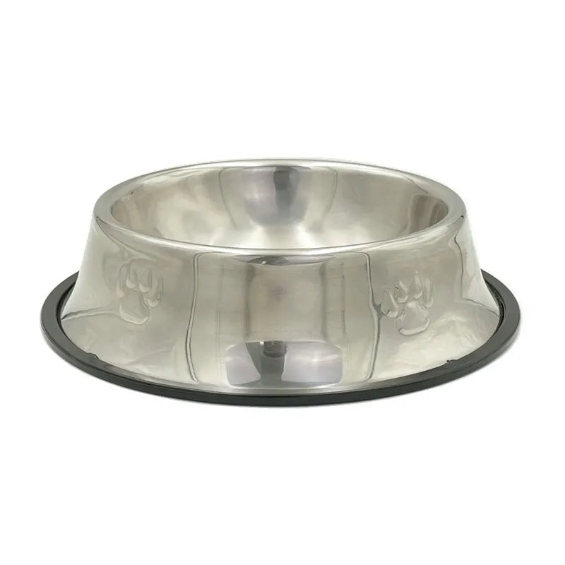 Stainless Steel Anti-Gulping Slow Feeder Water Bowl (Varying Sizes)