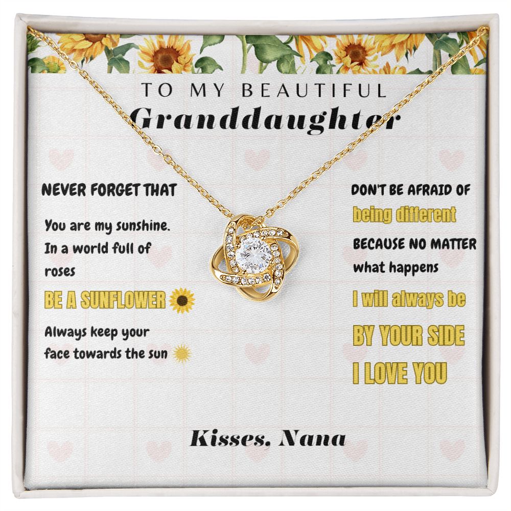 To My Granddaughter | Be a Sunflower 🌻