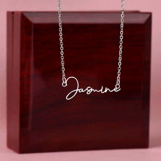 Signature Personalized Name Necklace | 🎁